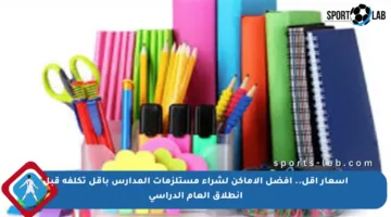 أسعار أقل.. أفضل الأماكن لشراء مستلزمات المدارس بأقل تكلفة قبل انطلاق العام الدراسي